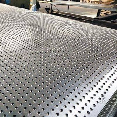 202 304 316 321 Perforated SS Plate Cutting 1000-6000mm