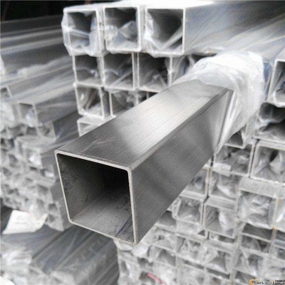 RHS Polished Stainless Steel Square Pipe Bright Surface ASTM SS201 304 316 321