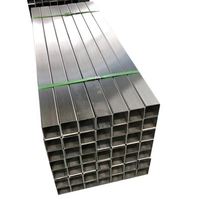 RHS Polished Stainless Steel Square Pipe Bright Surface ASTM SS201 304 316 321