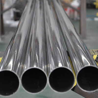 HL Finish Stainless Steel Round Pipe Aisi 304 316L 321 Round Tube For Decoration
