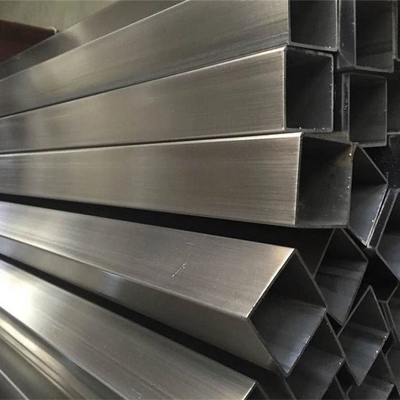 Brushed Finish Stainless Steel Square Tube Hollow Section 201 304 316 20mm