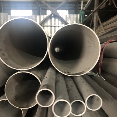 Seamless Stainless Steel Welded Pipe 201 304 10mm With Large Diameter And Thick Wall