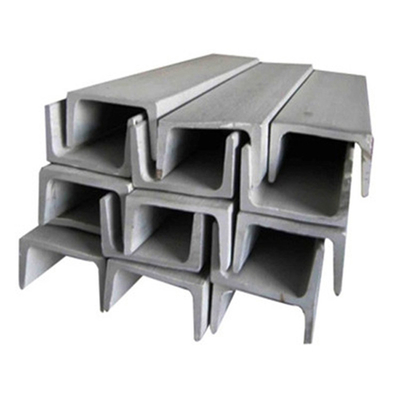 8mm Stainless Steel U Channel For 12mm Glass 430 904 Blasting Painting