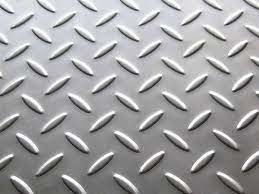 410 410L Checker Plate SS 304 , Stainless Steel Durbar Plate