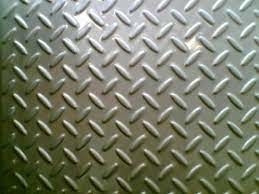 Cold Rolled SS Checkered Plate 201 304 1100mm 1800mm